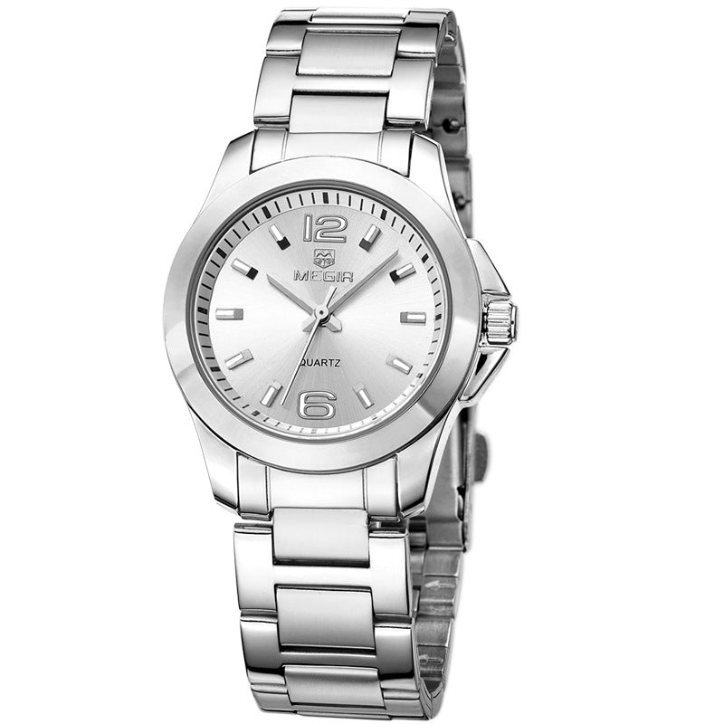 Quartz Steel Waterproof Casual Watch For Women