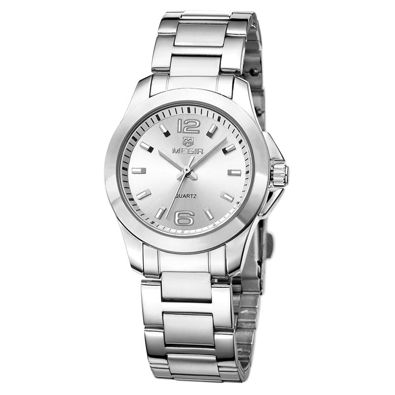 Quartz Steel Waterproof Casual Watch For Women