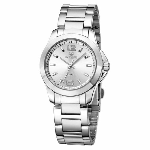 Quartz Steel Waterproof Casual Watch For Women