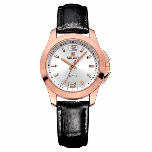 Quartz Steel Waterproof Casual Watch For Women