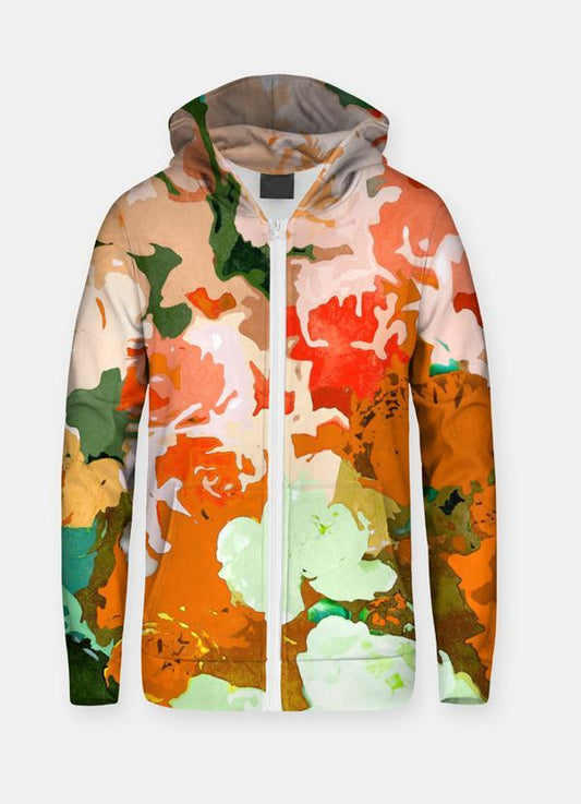 Spring Flower  UNISEX ZIP HOODIE